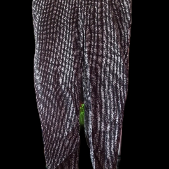 Banana Republic Black and White Patterned Pants - Picture 2 of 4
